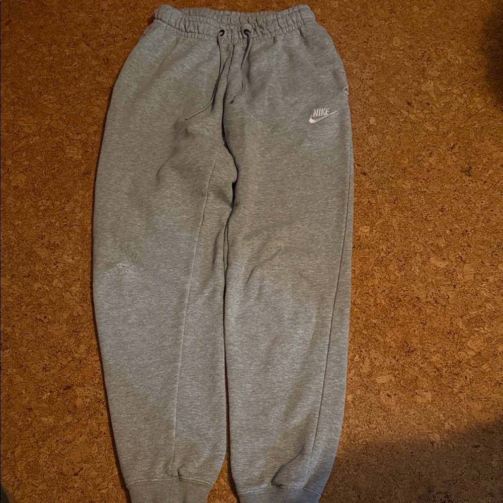 Nike Kids Light Gray Joggers